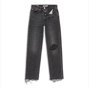 Levi’s Wedgie Straight Jeans Dark Wash – Size 29
